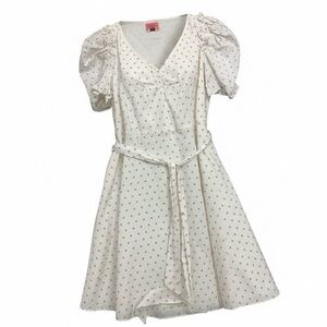 Kate Spade Pink Polka Dot Dress size M